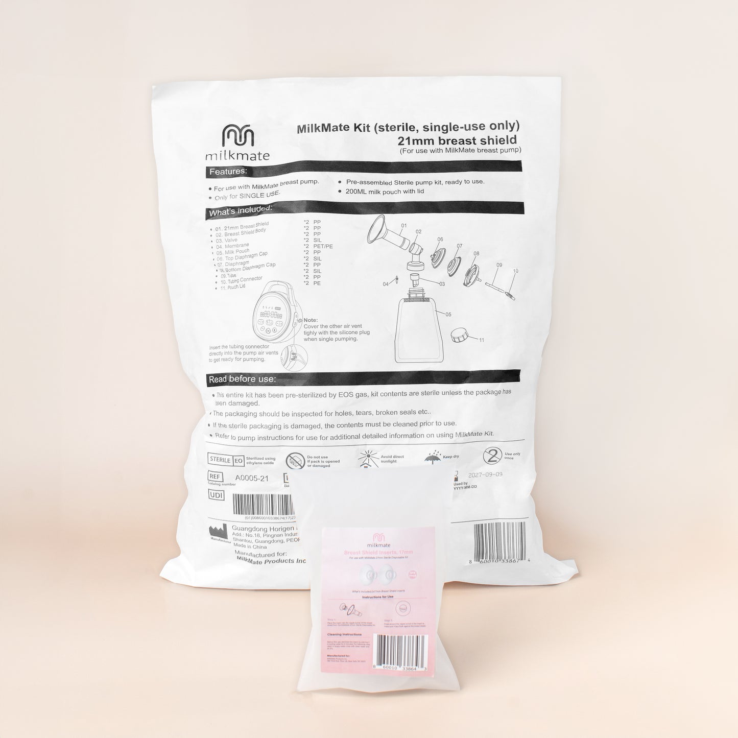MilkMate Insert Pack
